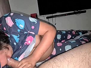pregnant stepsister allows cum inside despite being knocked up already