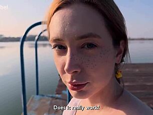 Did I fuck the sadness out of that cutie on the dock?