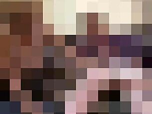 Lesbian Femdom Mistress Wears Pantyhose to Make Her Submissive Partner's Feet Fetish Wet with Desire.