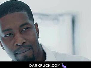 rina, you sexy asian businesswoman, take that big black cock in your ass