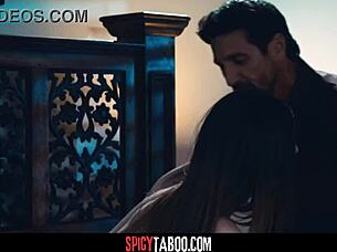 Perv Stepuncle Threesome with Stepmom Daughter