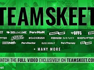 Stepmom Rides Dildo Intensely as Stepson Enters