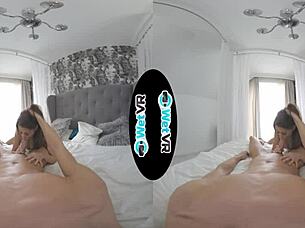 dream come true hookup in wetvr hostel dorm with big cock