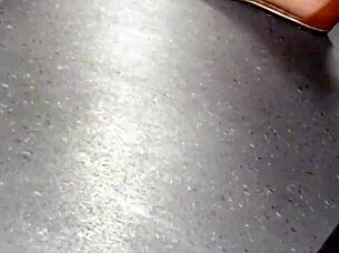 Mature Feet In Candid Wedges And Sandals