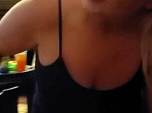 Tulsa slut Kim sucks my cock.