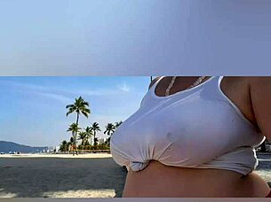 Enjoying The View At The Lighthouse On The Beach 😊