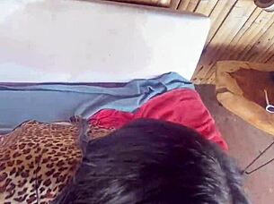 She shows her sexy bikini then gets fucked