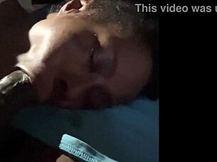 Hey, neighbors, girl next door gives deepthroat on bed