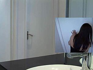 threesome milf slut blowjob and rough fucking