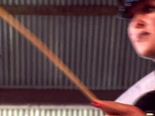 sexy police officer in latex bangs stunning chick with big breasts.