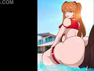 asuka langey is so hot, wanna see her fucking?