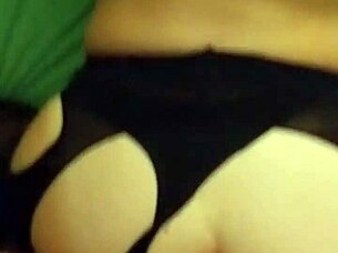 blonde teacher in stockings!