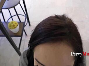 Stepmommy Undresses And Sucks Cock In Pov