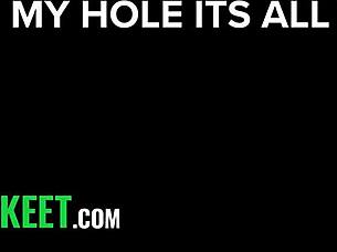 Stepmom Rides Dildo Intensely as Stepson Enters