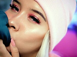 Colombian blonde sucks stepbro's cock live 😍