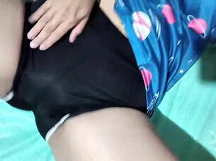 husband and wife having hot sex in hotel room, with big tits and ass worship 😈