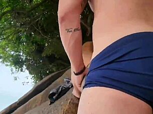 I Met A Hot Emo Teen 18+ On The Beach And We Fucked Right There With Kissing And Cunilingus