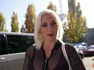 German Scout Picks Up Mery for Casting Fuck at Venus Fair