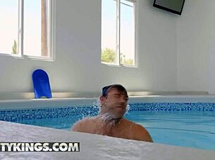 Will Eats Mia Moore's Pussy By The Pool Then Carries Her Inside For Intense Dicking!