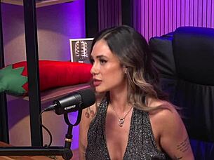 Redhead MILF Dominates with Leather Latex and Pussy Kisses