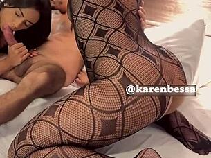 big bambu fucked my friend and me while my husband filmed.