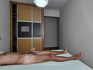 I Jerk Off in Front of Hotel Cleaning Lady Outdoors! 😅