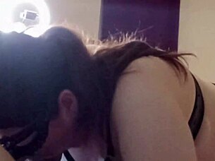 Fucking Her Throat Hard! Huge Floppy Snotts Drip!