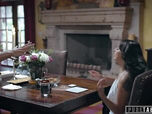 Angry stepmom forces teen stepdaughter to serve naked