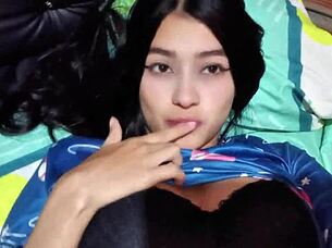 husband and wife having hot sex in hotel room, with big tits and ass worship 😈