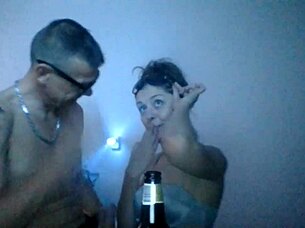 Intriguing scene of sucking something special