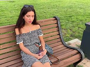 Public Pickup Gangbang - Rough Sex Double Penetration Triple Cum