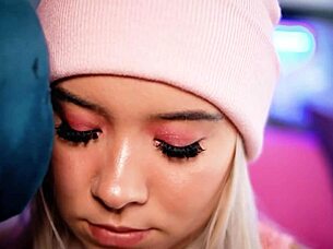 Colombian blonde sucks stepbro's cock live 😍