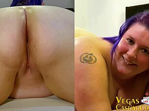 Misty Mae BBW In Vegas Interview: Solo Masturbation Leads To Bondage Deep Cock Sucking And Orgasm
