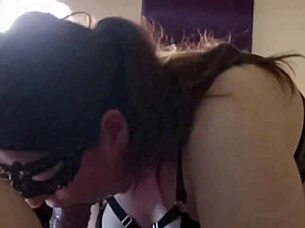 Fucking Her Throat Hard! Huge Floppy Snotts Drip!