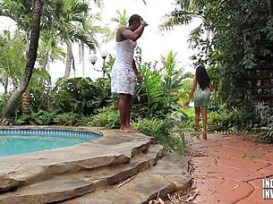 Resort Rendezvous With 2 Huge Black Dicks