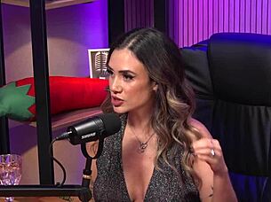 Redhead MILF Dominates with Leather Latex and Pussy Kisses