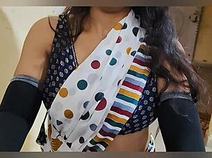 Young desi sali fucks jija in kitchen at home