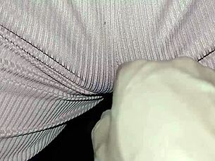 Shy stepsister left alone at home