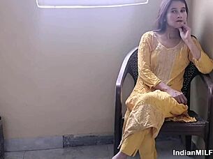 Hot Indian Wife Gets Rough Weekend Sex With Husband In Bed