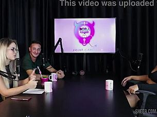 Beautiful tattooed black woman in casting