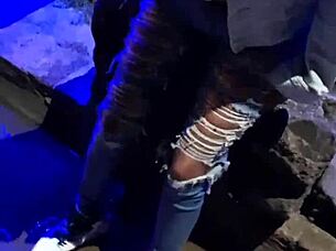 Eating sister-in-law's impressive ass after party