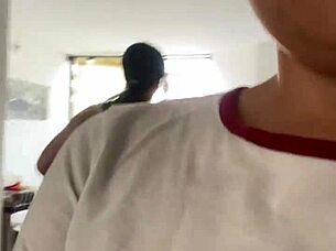 Lesbian Sex Surprise On Neighbor's Phone!