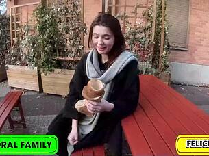 Felicia Vinas Hungarian Ass Devours Cock and Cum in Budapest