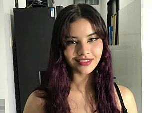 why is my latina stepsister sucking cock standing?