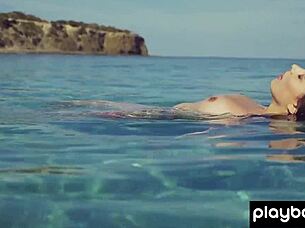 Does Shy Teen Katrine Pirs Strip Out of Bikini?