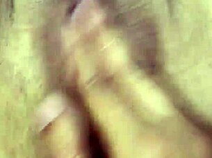 Amateur girl tries solo anal fingering for the first time in homemade video