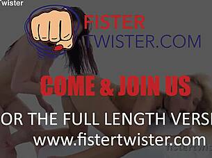 Does this hot blonde get her pussy fisted by a brunette?