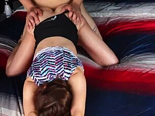 My tinder date got really hot and we ended up fucking