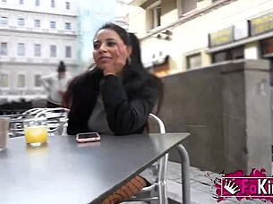 Daniela nerea shocks madrid with public exhibition.