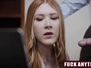 The boss fucks his employees at the freeuse office - fuckanytime